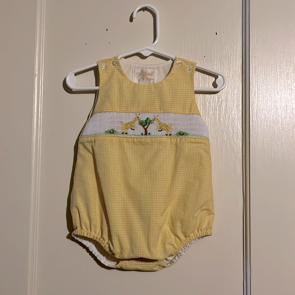Sir John by Rosalina Giraffe 🦒 Smocked Bubble